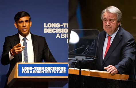 UN vs. Israel feud: UK’s Rishi Sunak slaps down António Guterres